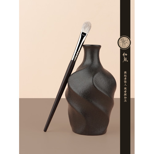 魅女郎紅顔027杏仁眼影刷動物毛大號眼部鋪色暈染刷一支裝化妝刷