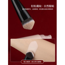 魅女郎硃釉N96三角斜坡粉底刷不吃粉面部粉底液刷滄州無痕化妝刷