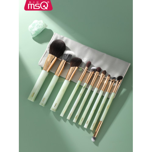 MSQ/魅絲蔻10支遠黛化妝刷套裝全套刷子軟毛散粉眼影刷點彩刷馬毛