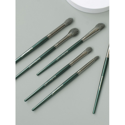 shoushoulang/受受狼限量！魅影6支細光鋒鼻影眼影臥蠶化妝刷