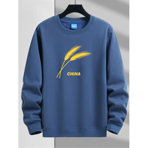 春秋男純色薄款衛衣套頭圓領寬鬆保暖長袖上衣胖子春季外套打底衫 春秋男純色薄款衛衣套頭圓領寬鬆保暖長袖上衣胖子春季外套打底衫