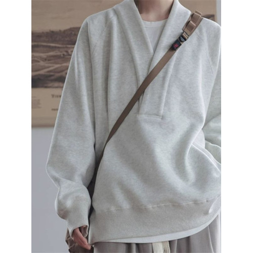 美式復古高級感小衆設計套頭衛衣男秋冬季寬鬆oversize慵懶風外套 美式復古高級感小衆設計套頭衛衣男秋冬季寬鬆oversize慵懶風外套