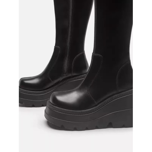 歐美辣妹靴子女2025新款高筒小個子增高厚底長筒靴騎士靴高跟長靴 歐美辣妹靴子女2025新款高筒小個子增高厚底長筒靴騎士靴高跟長靴