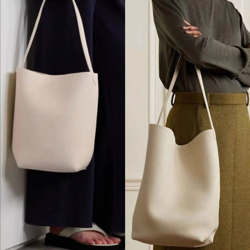 row風同款手提TR水桶包腋下牛皮托特包大號女生高級感單肩劉亦菲