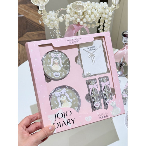 JOJO DIARY/久久日記韓系芭蕾口紅氣墊禮盒套裝化妝品情人節禮物 JOJO DIARY/久久日記韓系芭蕾口紅氣墊禮盒套裝化妝品情人節禮物