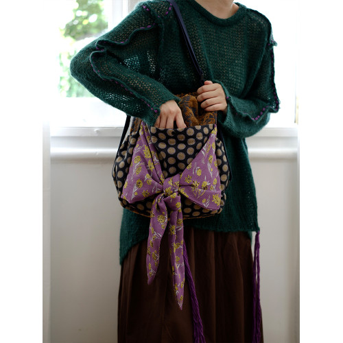 housedesign原創2026新款復古秋冬雙肩包小衆拼接手提單肩包包女 housedesign原創2026新款復古秋冬雙肩包小衆拼接手提單肩包包女