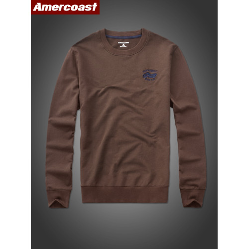 美洲海岸af衛衣潮男裝秋冬磨毛純棉長袖t恤修身運動大碼男士上衣