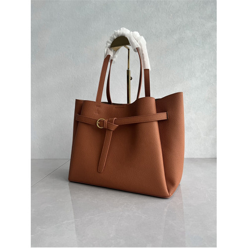 2024新款高品質牛皮托特包潮流時尚高級感大容量通勤單肩斜背女包