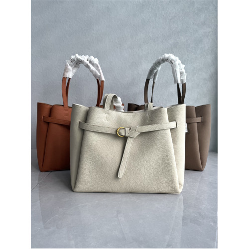 2024新款高品質牛皮托特包潮流時尚高級感大容量通勤單肩斜背女包