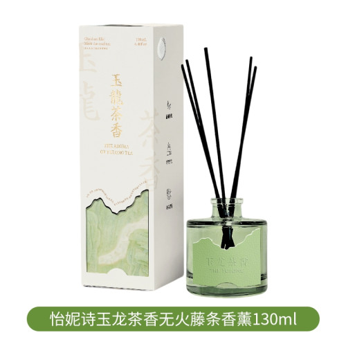 怡妮詩迷黴花境無火膀條香氛130ml怡妮詩玉龍茶香無火藤條香薰