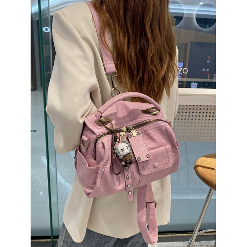 三用包包手提包女包2026新款時尚休閒單肩斜後後背包枕頭包雙肩包後後背包