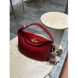 小衆設計紅色包包女2026新款高級感百搭手提斜後後背包上班通勤小拎包