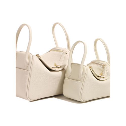 幸福小鹿新款2024TOGO皮荔枝醫生琳迪包枕頭斜後後背包手提單肩TC皮 幸福小鹿新款2024TOGO皮荔枝醫生琳迪包枕頭斜後後背包手提單肩TC皮