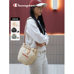 champion冠軍新款大容量斜後後背包軟糯尼龍包男女輕戶外運動春夏