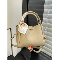 ins菜籃子女士斜後後背包單肩包日韓手提包大容量真皮包包FALASHIDAI