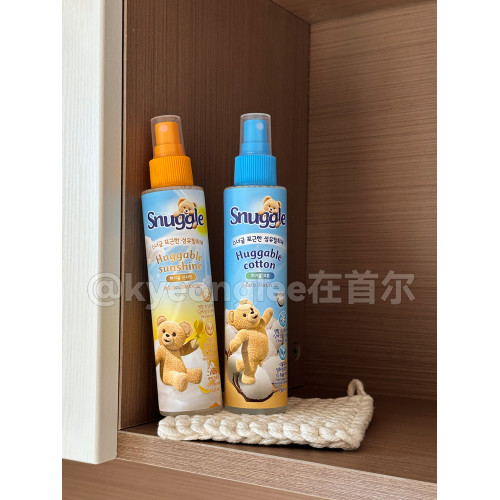 韓維辰同款Snuggle小熊衣物增香去味噴霧除味劑木綿乾淨皂香清新