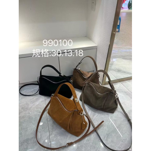 秋冬新款磨砂牛皮腋下包女單肩包韓版時尚白領真皮女包質感斜後後背包