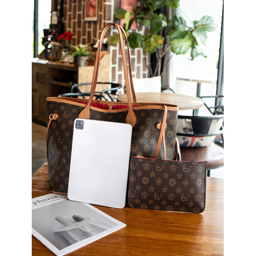 香港通勤大容量單肩托特包2026新款春夏子母女包質感時尚真皮大包