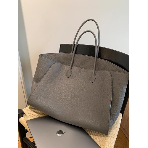 灰色真皮大容量托特包包女式2026新款輕奢小衆高級感手提通勤大包 灰色真皮大容量托特包包女式2026新款輕奢小衆高級感手提通勤大包