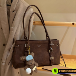 沫南風Ciho2n維也納秋托特包包女款秋冬復古通勤大容量手提單肩包