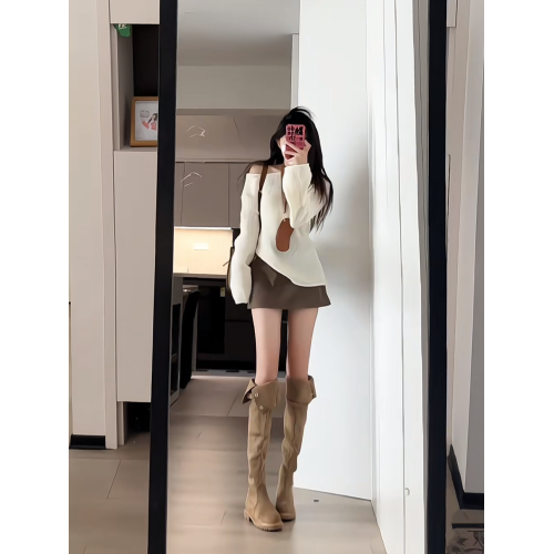 巨好看!長筒靴子女款秋冬絨面過膝長靴兩穿繙折高筒厚底騎士靴 巨好看!長筒靴子女款秋冬絨面過膝長靴兩穿繙折高筒厚底騎士靴