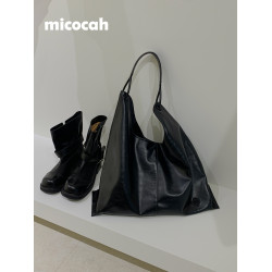 Micocah「chill女孩」原創單肩女包小衆包包大容量通勤托特包hobo