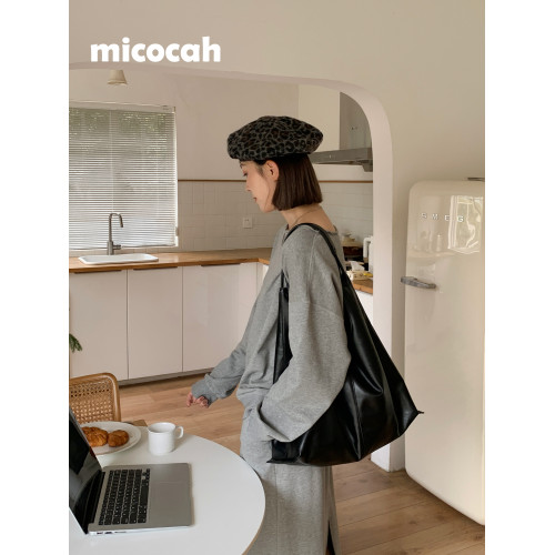 Micocah「chill女孩」原創單肩女包小衆包包大容量通勤托特包hobo