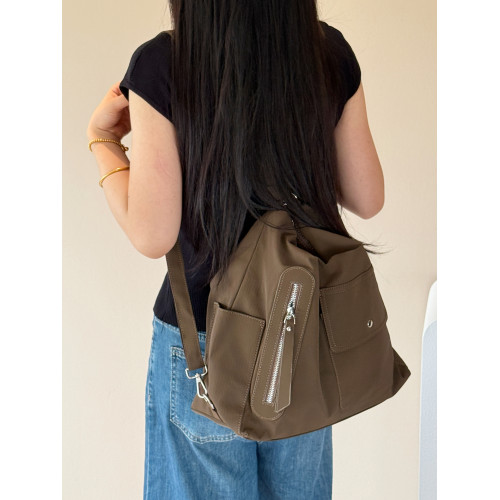 MY變形大容量包包托特包變形雙肩單肩包斜後後背包多背法包包簡約百搭