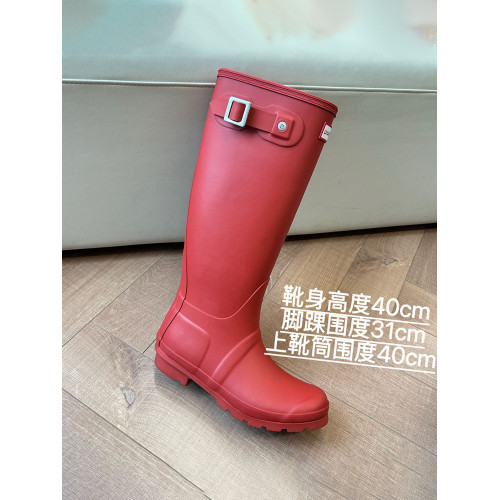 易夢玲同款戶外露營防滑防水雨靴女2025夏季新款高筒不過膝騎士靴