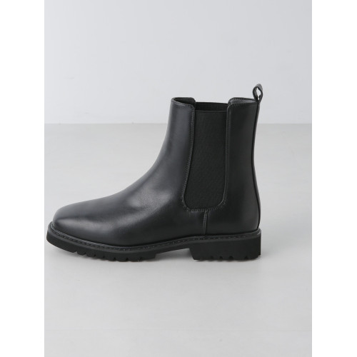 原109清69!獨+純y 超輕量 挺括有型 日系nano方頭切爾西菸筒短靴 原109清69!獨+純y 超輕量 挺括有型 日系nano方頭切爾西菸筒短靴