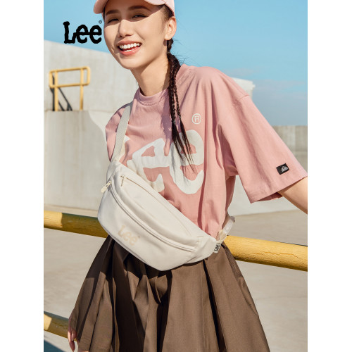 Lee戶外運動單肩包通勤斜後後背包2025新款腰包女胸包百搭騎行後後背包男