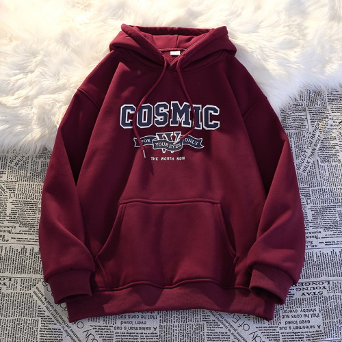 日系cityboy連帽衛衣男2022新款重磅加絨加厚秋冬款男生外套潮ins