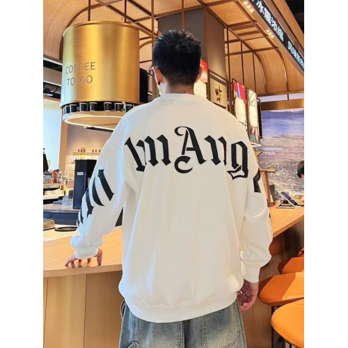 痞帥美式字母刺綉休閒圓領衛衣男士春秋新款時尚百搭寬鬆加厚上衣