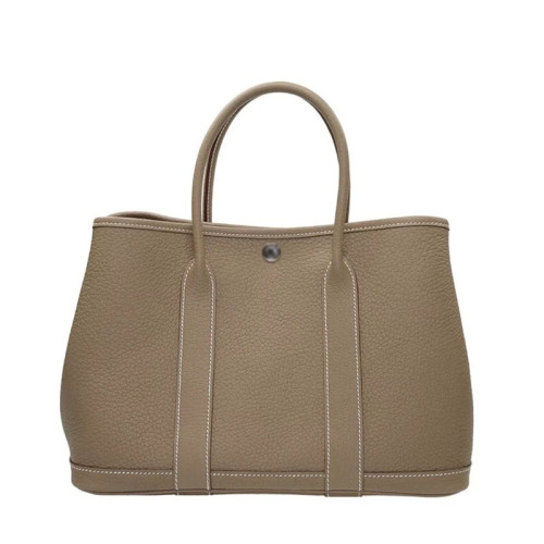 【2026新款】花園包托特包 真皮女包通勤大容量水桶包 牛皮單肩包