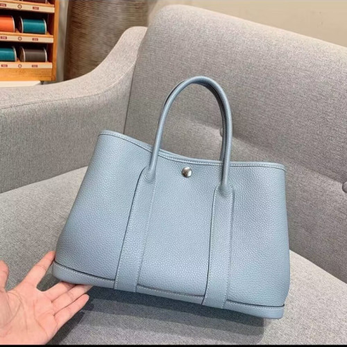 【2026新款】花園包托特包 真皮女包通勤大容量水桶包 牛皮單肩包