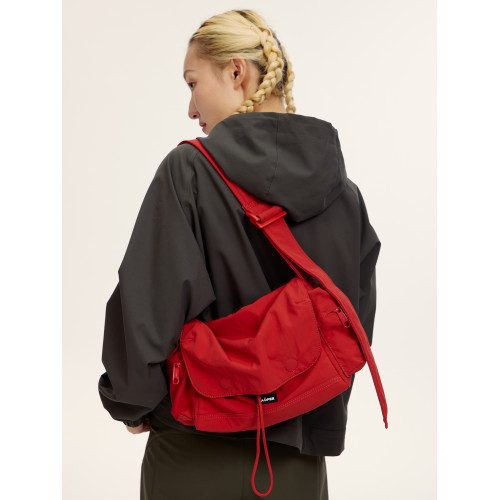 VAOPER喂牌新年斜後後背包女大容量通勤輕便紅色禮物單肩包旅行包後後背包