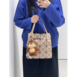 日本全新CARAT彩色五金鑽石方盒包菱格手拎盒子包時尚通勤小包女