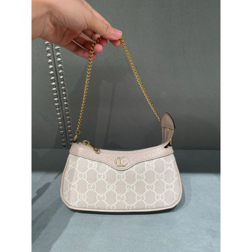 2025新款包包女小號真皮老花歐美復古時尚洋氣腋下手提包