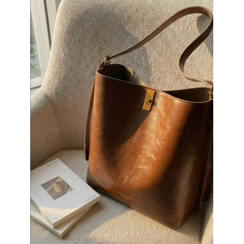 2026早春新款大容量通勤子母包時尚單肩腋下水桶包簡約斜後後背包包女 2026早春新款大容量通勤子母包時尚單肩腋下水桶包簡約斜後後背包包女