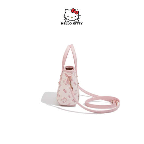 HelloKitty凱蒂貓菜籃子包迷你印花手提包包女小衆設計斜背單肩包