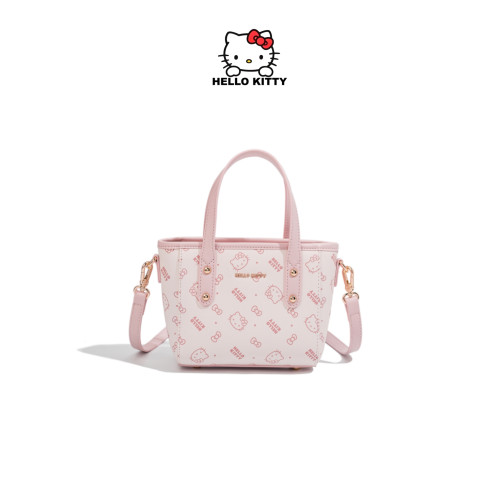 HelloKitty凱蒂貓菜籃子包迷你印花手提包包女小衆設計斜背單肩包