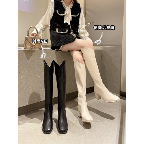白色靴子高筒靴女短靴2026新款鞋子女小個子高跟秋冬長靴長筒靴秋 白色靴子高筒靴女短靴2026新款鞋子女小個子高跟秋冬長靴長筒靴秋