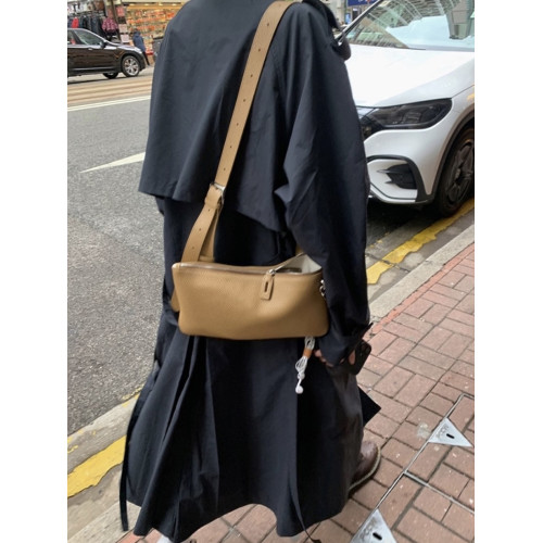 25春夏新款韓國小衆品牌smoothmood真皮斜後後背包信封包單肩包腋下包