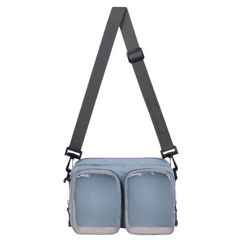 Qminica痛包斜後後背包女小食量15cm透明娃包吧唧通勤旅遊大容量單肩 Qminica痛包斜後後背包女小食量15cm透明娃包吧唧通勤旅遊大容量單肩