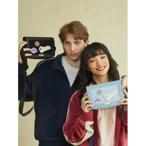 Champion冠軍官方斜後後背包秋冬單肩包小時尚相機包旅遊通勤男女同款 Champion冠軍官方斜後後背包秋冬單肩包小時尚相機包旅遊通勤男女同款