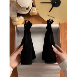 黑色英倫風增高厚底粗高跟馬丁靴女款2025新款秋冬復古顯瘦短靴子