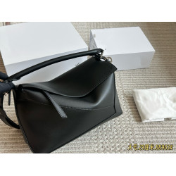 Puzzle幾何包大號頭層牛皮醫生包百搭通勤單肩斜後後背包包男女同款