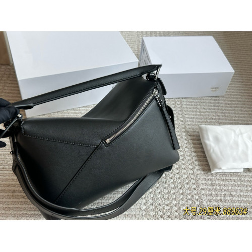 Puzzle幾何包大號頭層牛皮醫生包百搭通勤單肩斜後後背包包男女同款