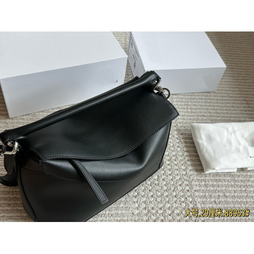 Puzzle幾何包大號頭層牛皮醫生包百搭通勤單肩斜後後背包包男女同款