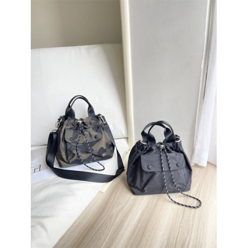 2025春夏新款防水尼龍布小號水桶包迷彩休閒百搭韓版手提袋斜後後背包 2025春夏新款防水尼龍布小號水桶包迷彩休閒百搭韓版手提袋斜後後背包